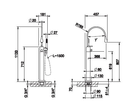 Bath Mixer